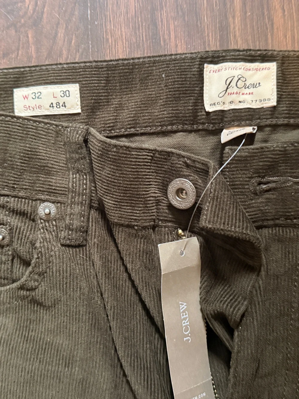 J. Crew crew corduroy